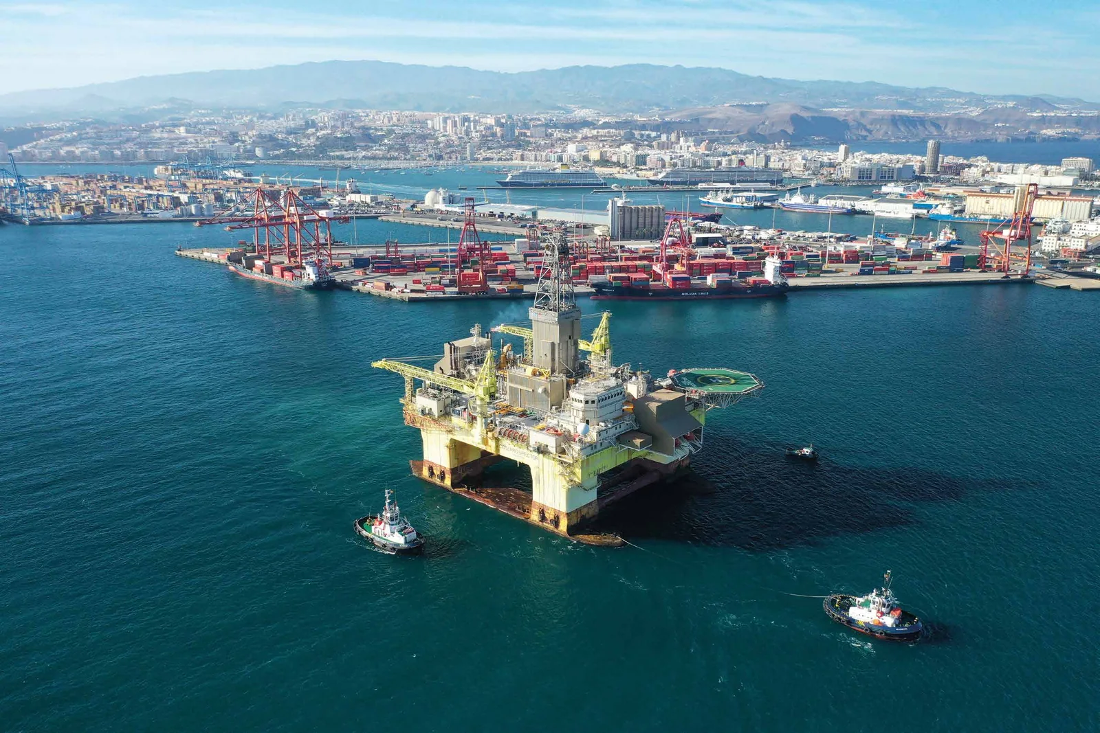 Port of Las Palmas and offshore units